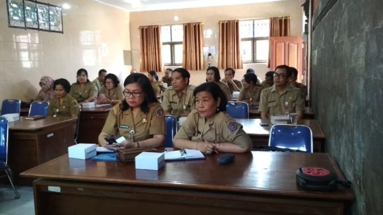 Penerimaan Kunjungan kerja dari Inspektorat Utama Sekretariat Jenderal dan Badan KeahlianDPR-RI