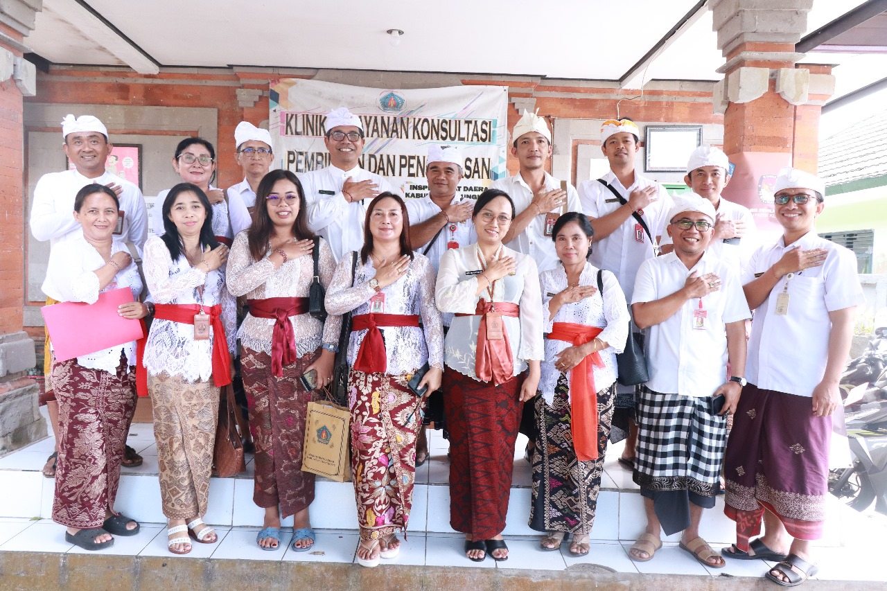 Kegiatan Patok Banding dari Inspektorat Daerah Kabupaten Tabanan