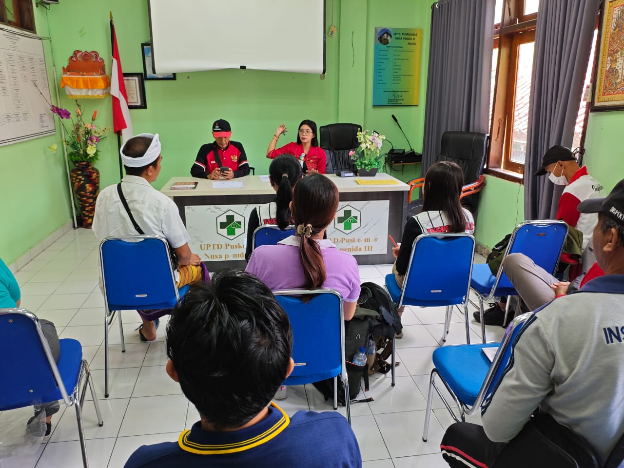 Pemantauan Pembangunan Zona Integritas di UPTD. Puskesmas Nusa Penida III