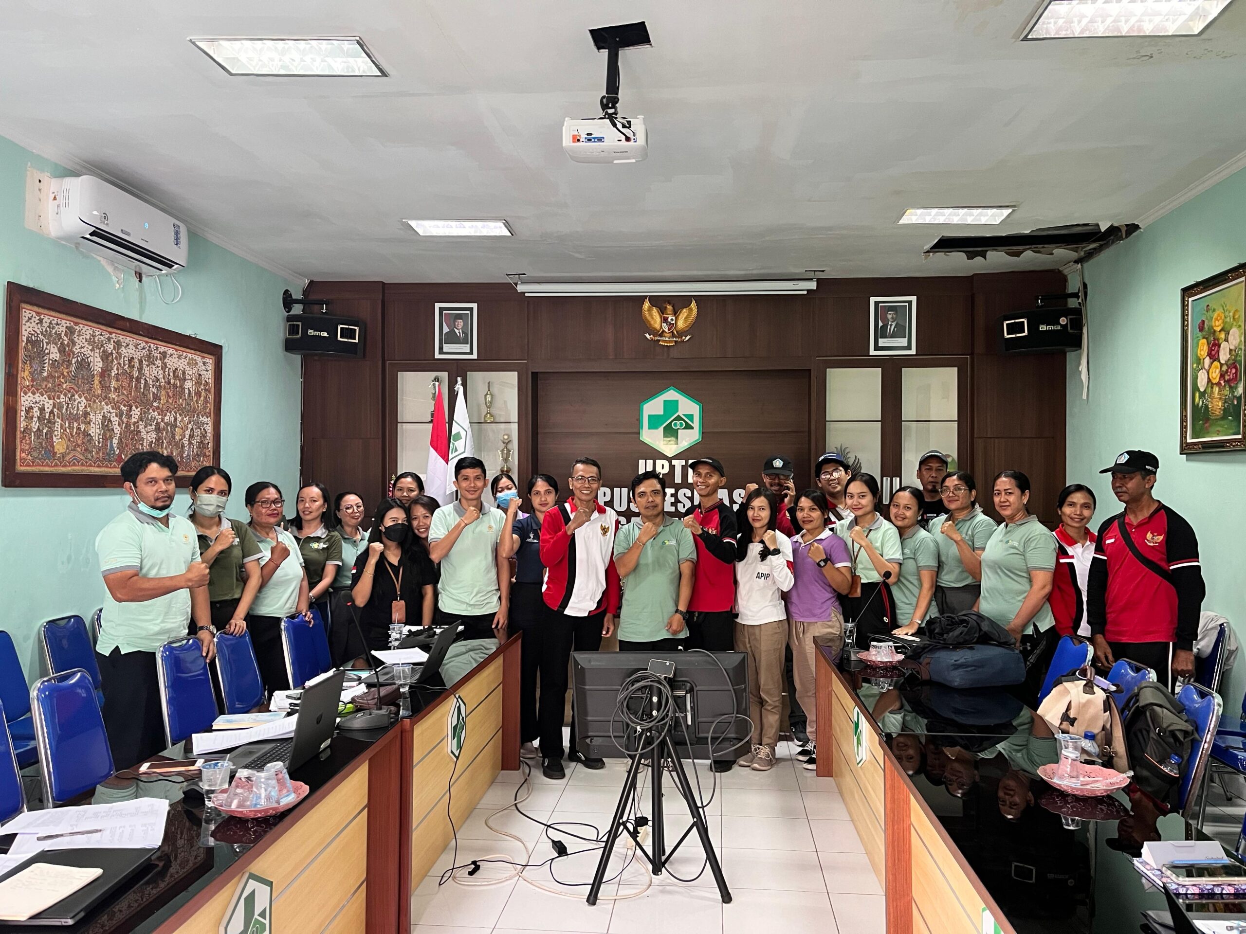 Pemantauan Pembangunan Zona Integritas di UPTD. Puskesmas Nusa Penida I