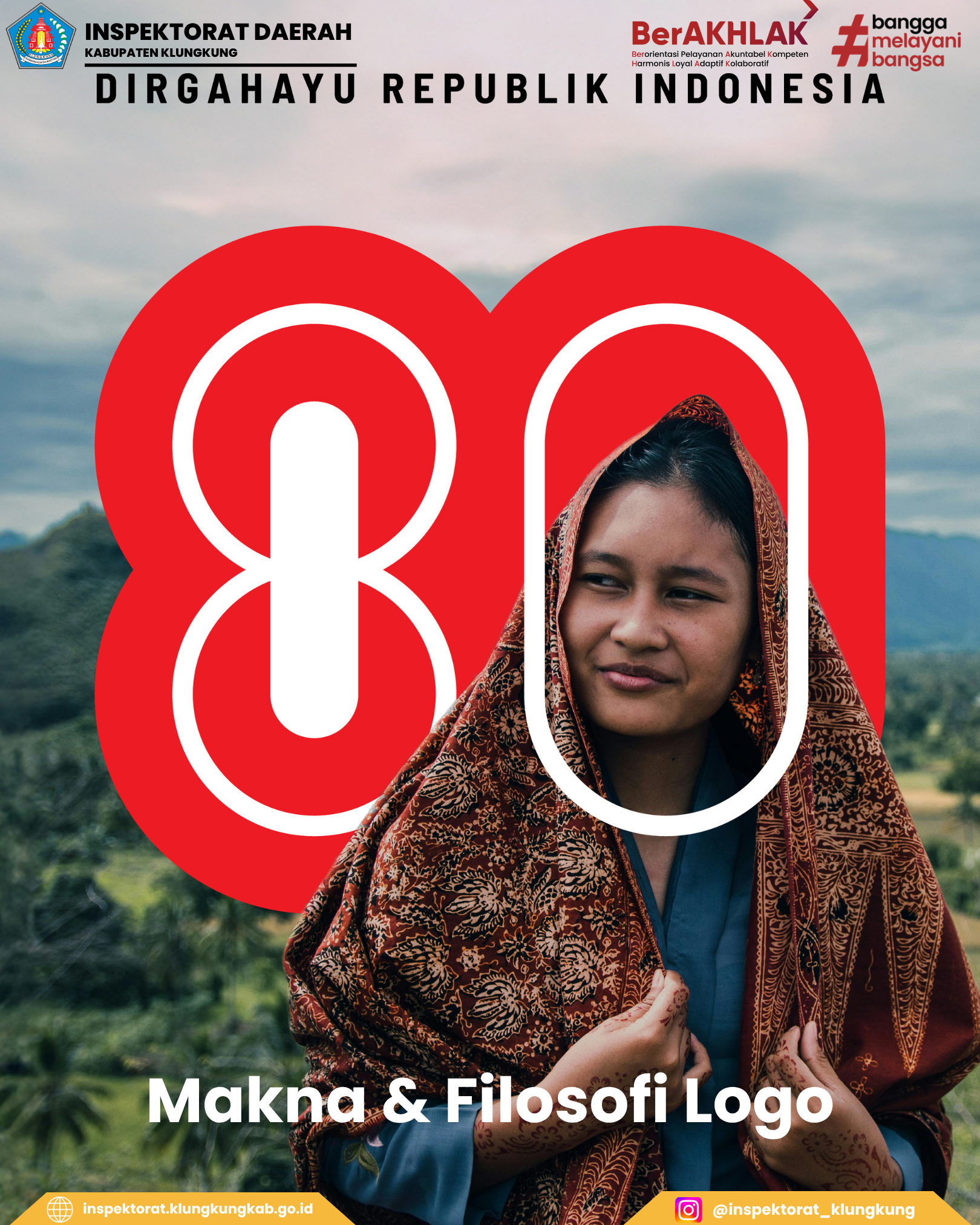 Makna dan Filosofi Logo HUT ke-80 Indonesia